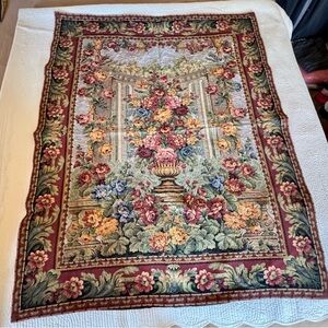 Floral Tapestry Wall Hanging